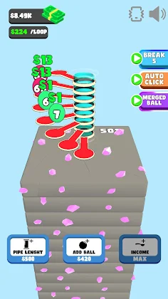 Hopping Balls - Screenshot 2