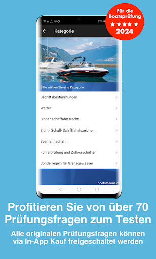 Android application Bootstheorie.ch 2023/24 Trial screenshort