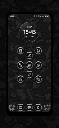 Screenshot of Gleaming Metal Icon Pack