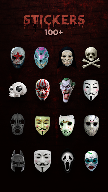 Imágen 3 Máscaras anónimas y Pegatinas de terror android
