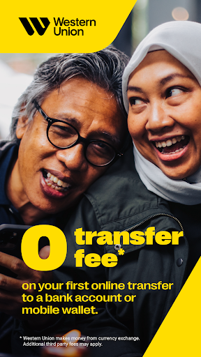 Android application Western Union Skicka pengar screenshort