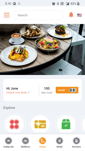 Android application Bnb Customers screenshort