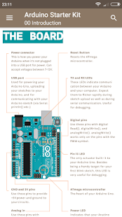 Arduino Starter Kit Screenshot