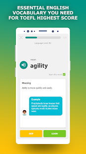 TOEFL Vocabulary Prep App Tangkapan layar