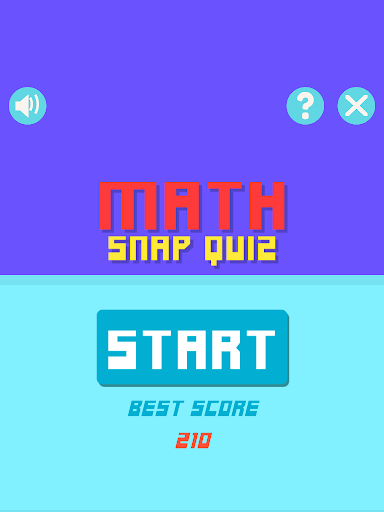 Math Snap Pop Quiz