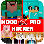 Top 40 Entertainment Apps Like Noob vs Pro vs Hacker vs Goku vs God for Minecraft - Best Alternatives