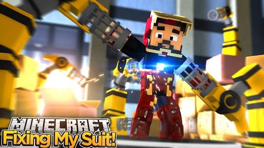IronMan Mod Skin for Minecraft 5