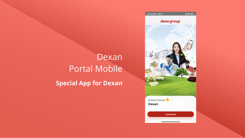 #7. Dexan Portal Mobile (Android) Ved: Dexa Group