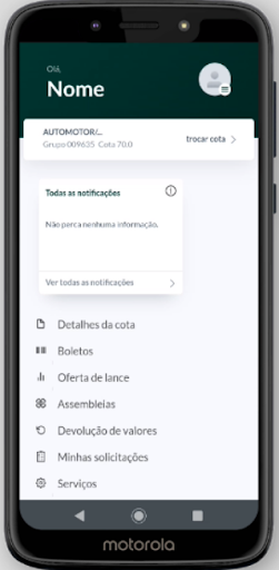 Consórcios Unicred Screen 2