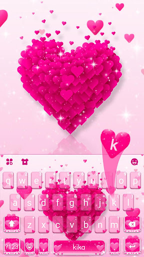 Android application Rose Delicate Heart Theme screenshort