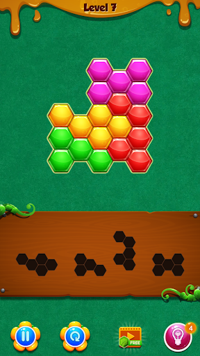 Android application Hexa Block Breaker: Puzzle screenshort