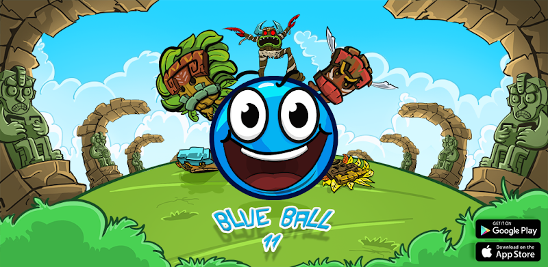 Blue Ball 11: Bounce Adventure