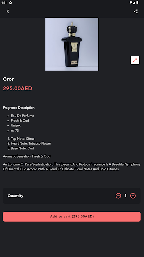 Rasayel Oud Screen 2
