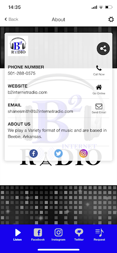 B2 Internet Radio Screen 3