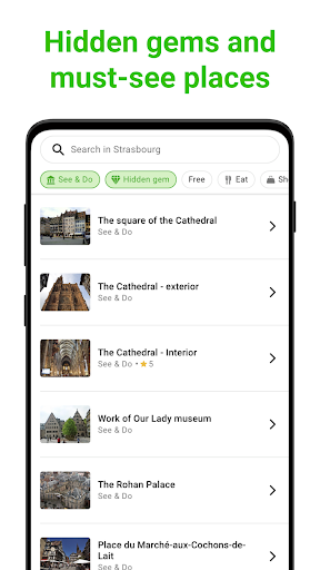 Strasbourg SmartGuide Screen 3