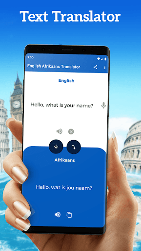 Android application English Afrikaans Translator screenshort