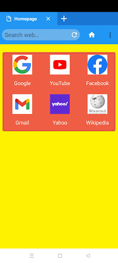 Android application Super Browser screenshort