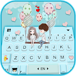 Cover Image of Download Sweet Couple Love 2 Keyboard Theme 1.0 APK