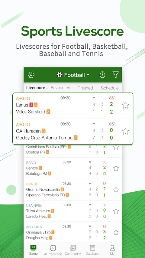 Goaloo - Live Sports Scoresのおすすめ画像2