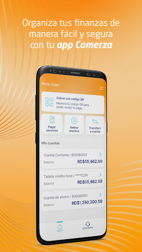 Android application Comerza screenshort