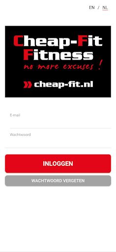 Android application Cheap-Fit Fitness screenshort