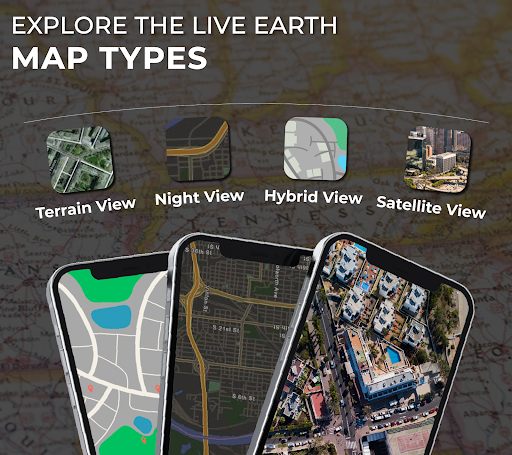 GPS Earth Map - 3D world maps Screenshot 2 - AppWisp.com