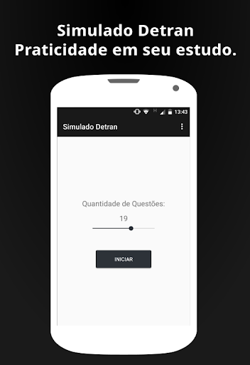 Android application Simulado Detran - 2024 screenshort