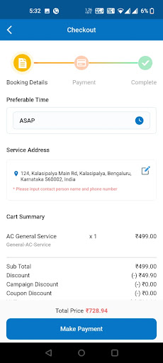 App screenshot