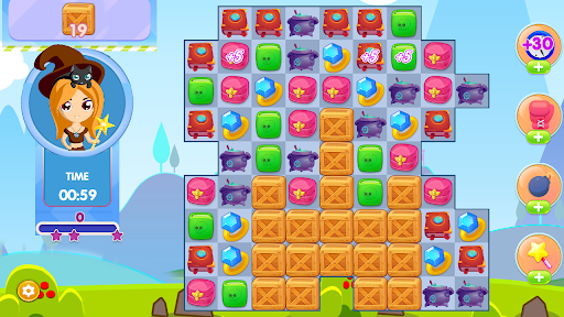 Matchidler Kugla Witch Match 3 screenshot