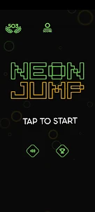 Neon Bouncing Ball - Neon Jump