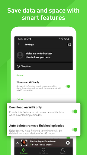 GetPodcast - podcast player