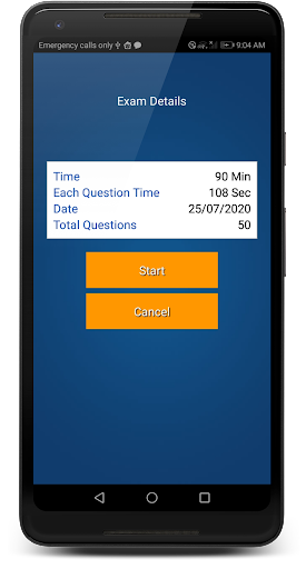 ACCA F1 Exam Kit - Practice Screen 2