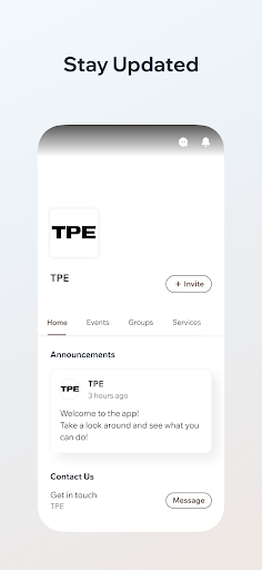 Android application TPE Leadership screenshort