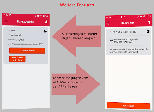 ALARMiator Mobile Screen 3
