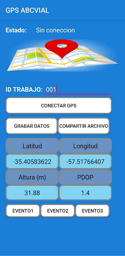 Android application GPS ABCVIAL screenshort