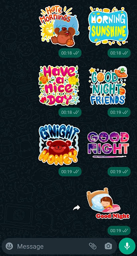 WASticker-Wishes Stickers 2022 Screen 3
