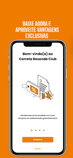 Android application Correta Resende Club screenshort