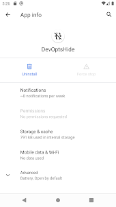 DevOptsHide (Hide Dev Options)