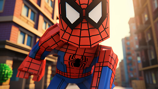 Android application Superhero Mod for Minecraft PE screenshort