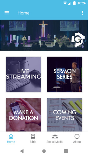 Android application Grant Memorial Church screenshort