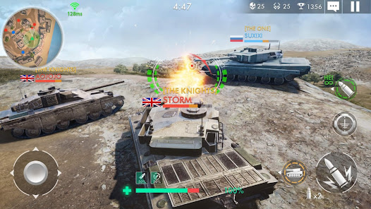 Tank Warfare: PvP Battle Game  screenshots 9