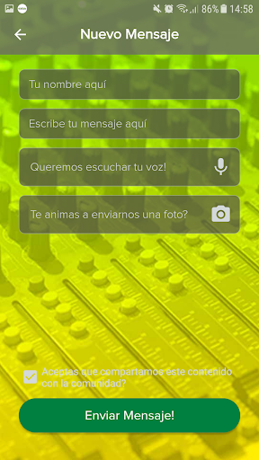 Escuchá Fm Radio de la Familia Screen 3