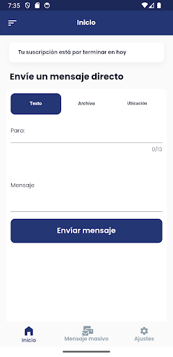 B2Boot Conversaciones Screen 2