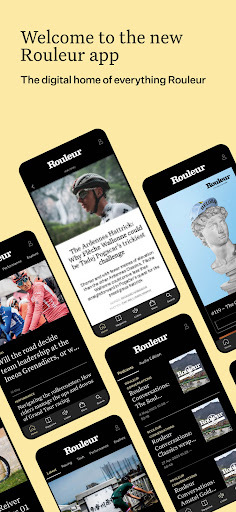 Android application Rouleur - Cycling Culture screenshort