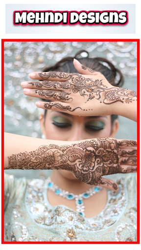 Android application Beautiful Mehandi Designs 2024 screenshort