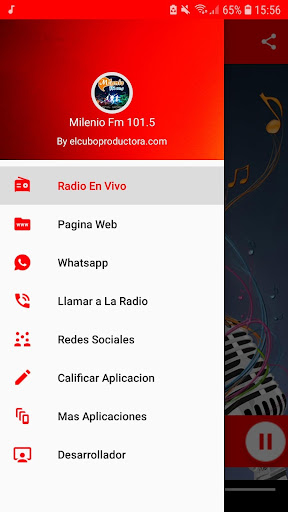 Milenio Fm 101.5 Screen 3