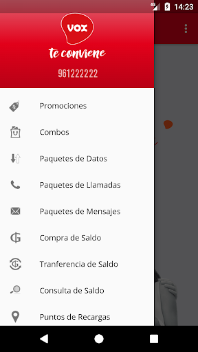Android application VOX Market screenshort