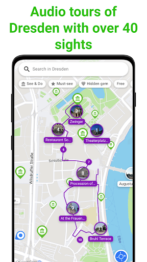 Android application Dresden Tour Guide:SmartGuide screenshort