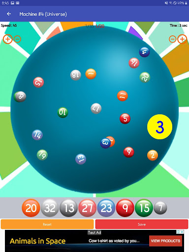 Lotto Machine - 2D Generator screenshot 20