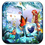 Cover Image of Herunterladen Fairy Butterfly Theme Launcher  APK